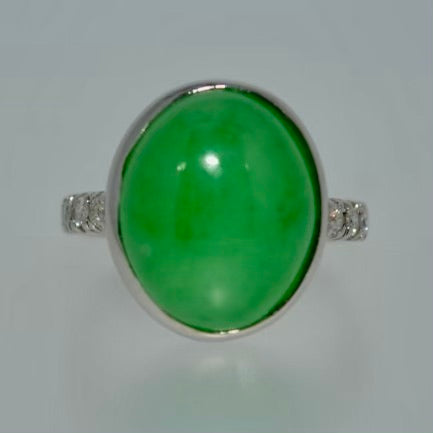 Green Jade Ring