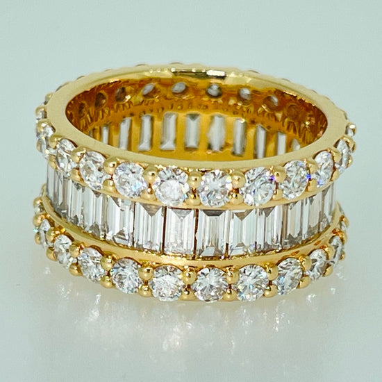 Eternity Diamond Ring 18K