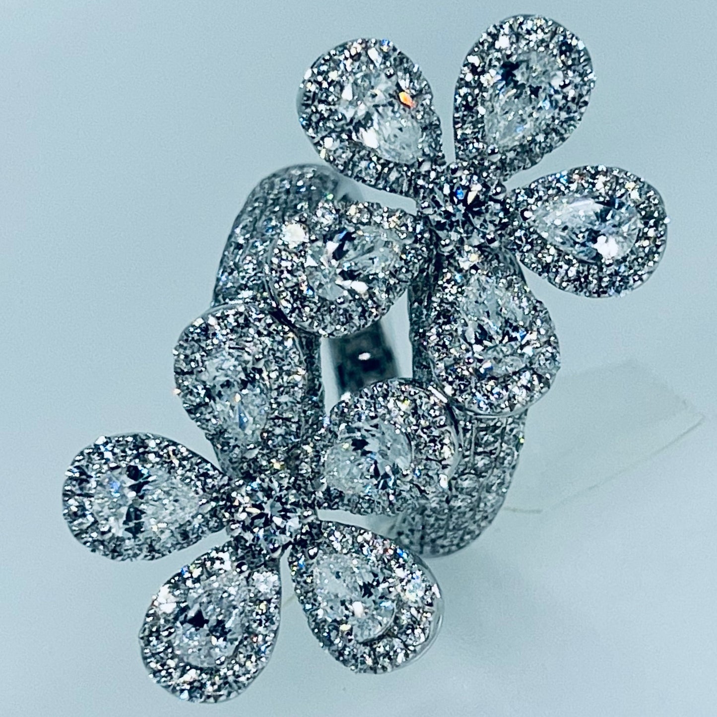 Flower Diamond Ring