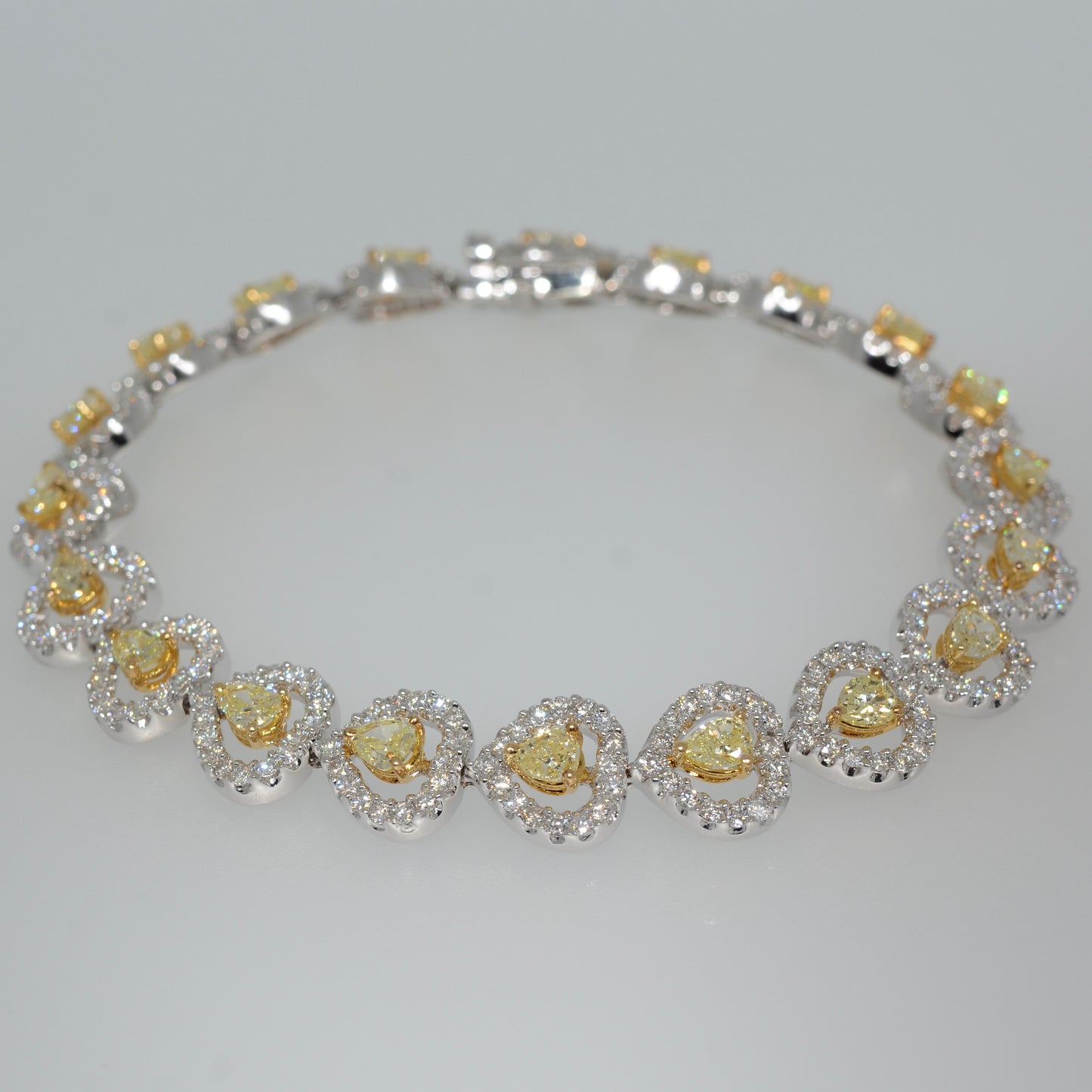 Fancy Yellow Diamond Bracelet