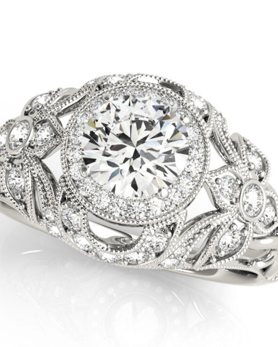 Classic Round Diamond Engagement Ring