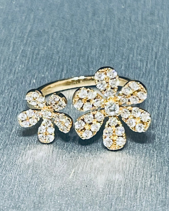 Flower Diamond Ring