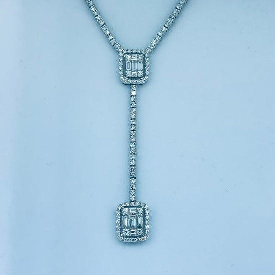 Diamond Drop Necklace