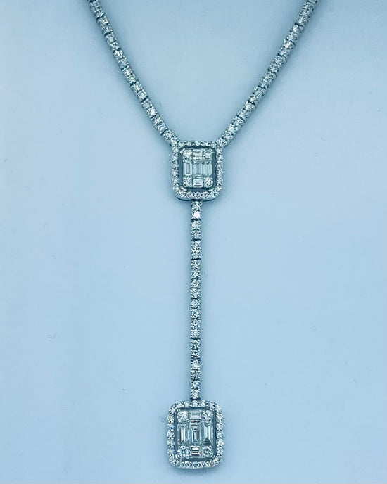 Diamond Drop Necklace