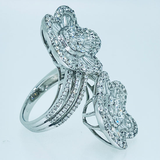 Flower Diamond Ring