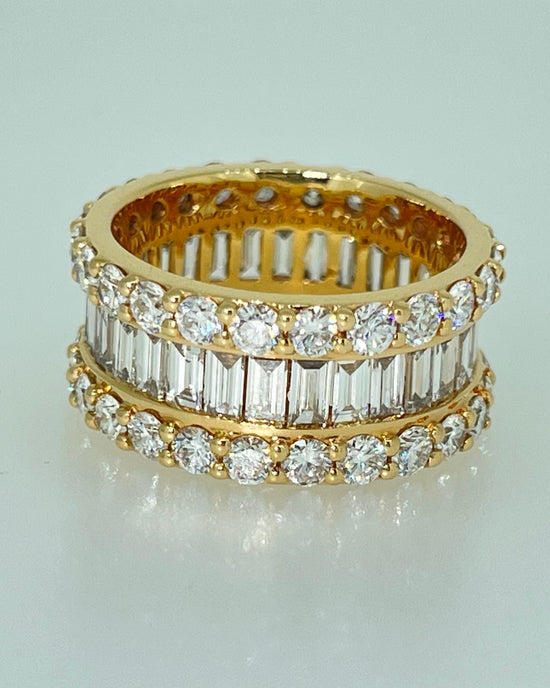 Eternity Diamond Ring 18K