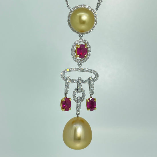 Golden South Sea Pearl Necklace