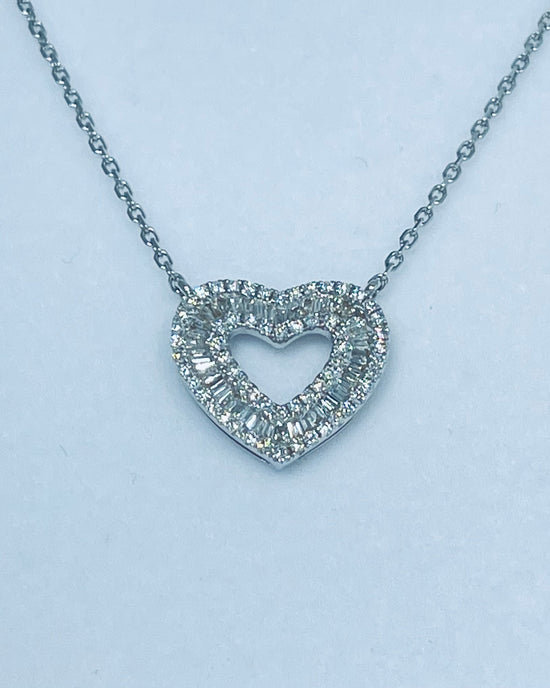 Heart Diamond Necklace