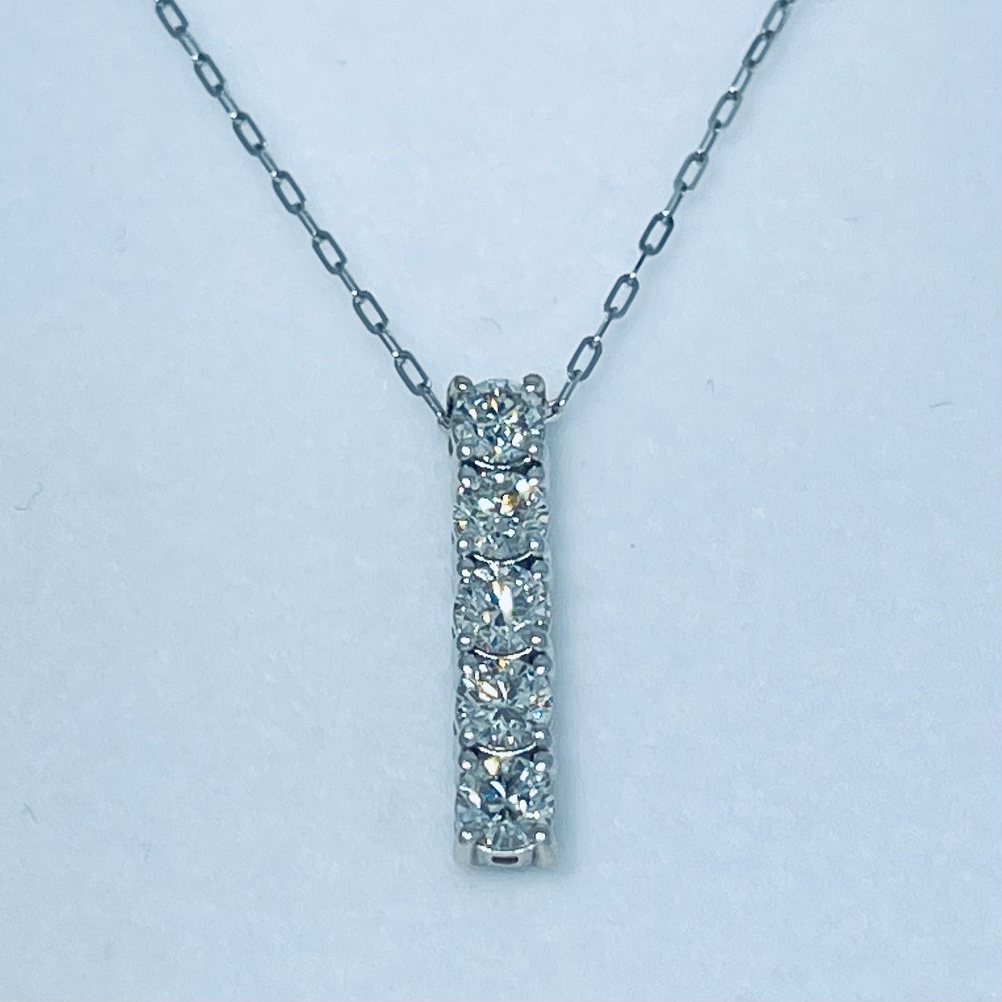 Diamond Drop Stack Necklace