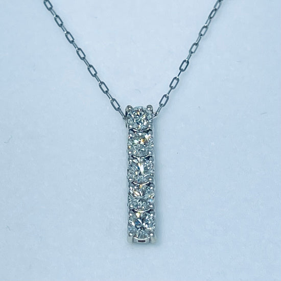 Diamond Drop Stack Necklace