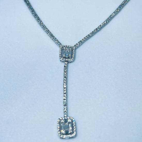 Diamond Drop Necklace