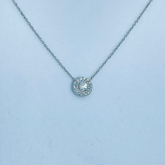 Round Diamond Necklace