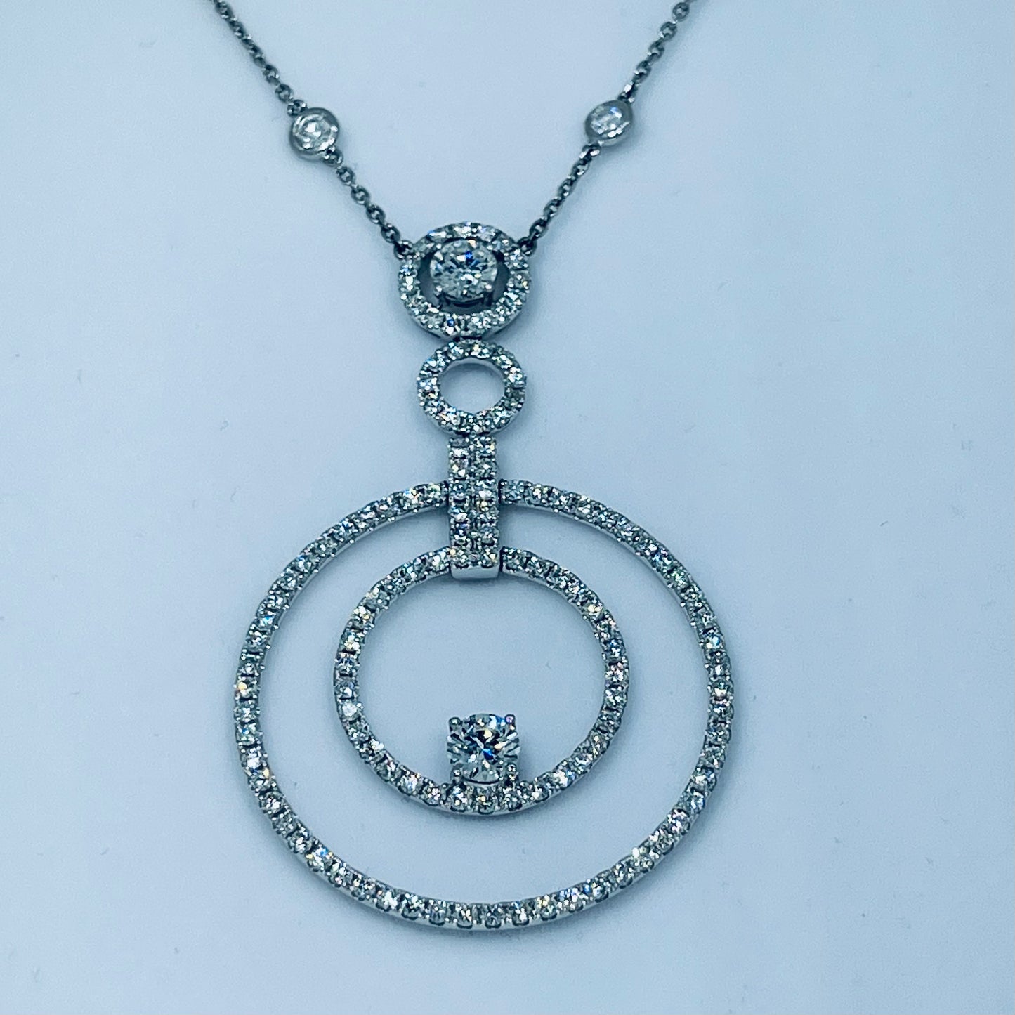 Diamond Circles Necklace