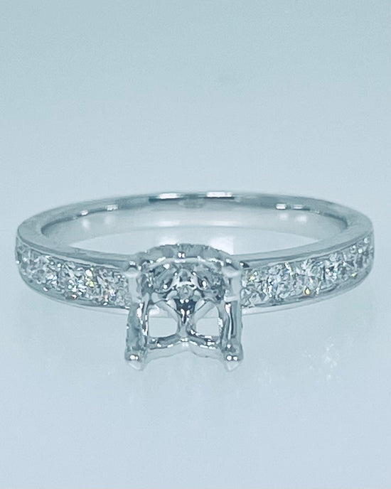 Semi-Mount Diamond Ring