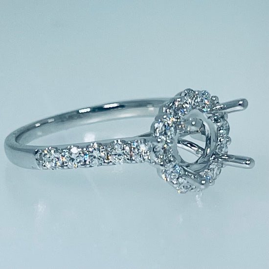 Semi-Mount Diamond Ring