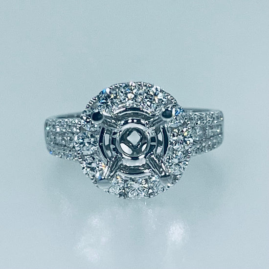 Semi-Mount Diamond Ring