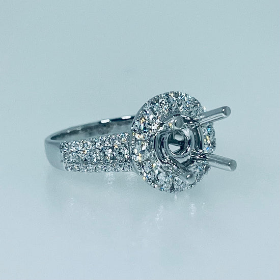 Semi-Mount Diamond Ring