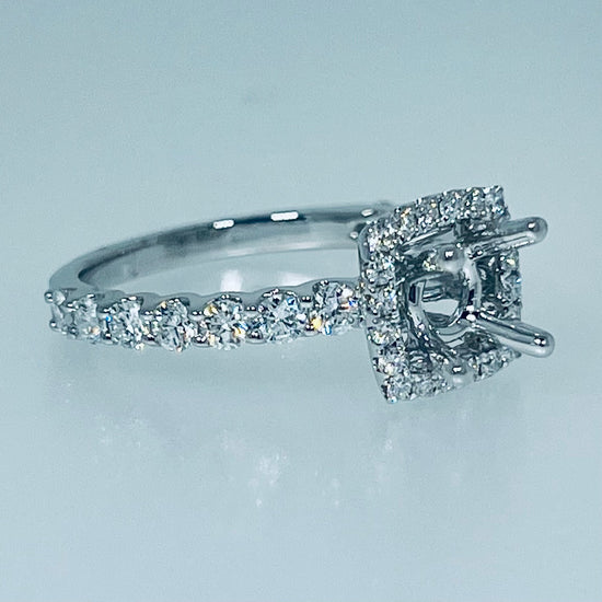 Semi-Mount Diamond Ring