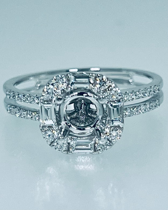 Semi-Mount Diamond Ring