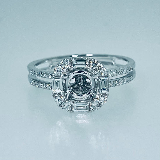 Semi-Mount Diamond Ring