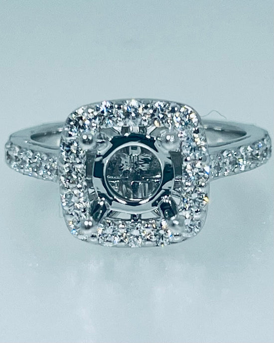 Semi-Mount Diamond Ring