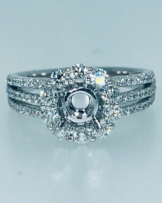 Semi-Mount Diamond Ring