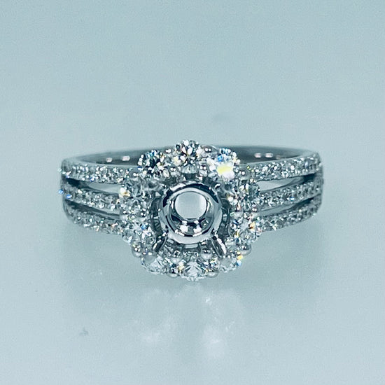 Semi-Mount Diamond Ring