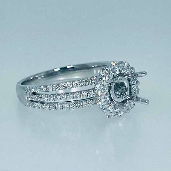 Semi-Mount Diamond Ring