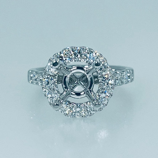 Semi-Mount Diamond Ring