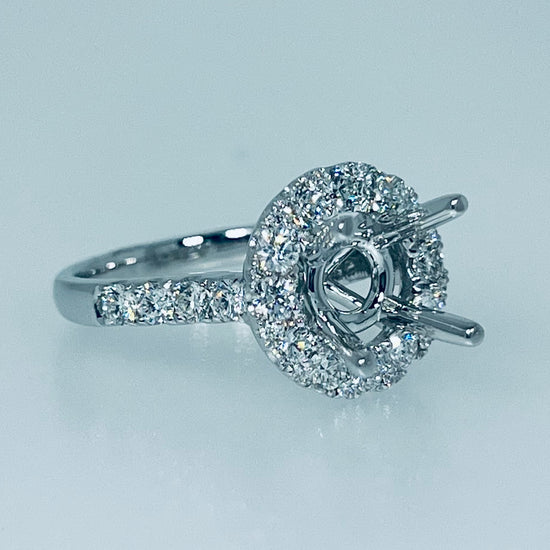 Semi-Mount Diamond Ring