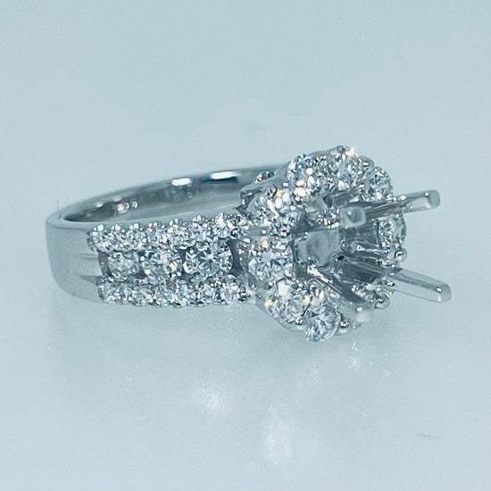 Semi-Mount Diamond Ring