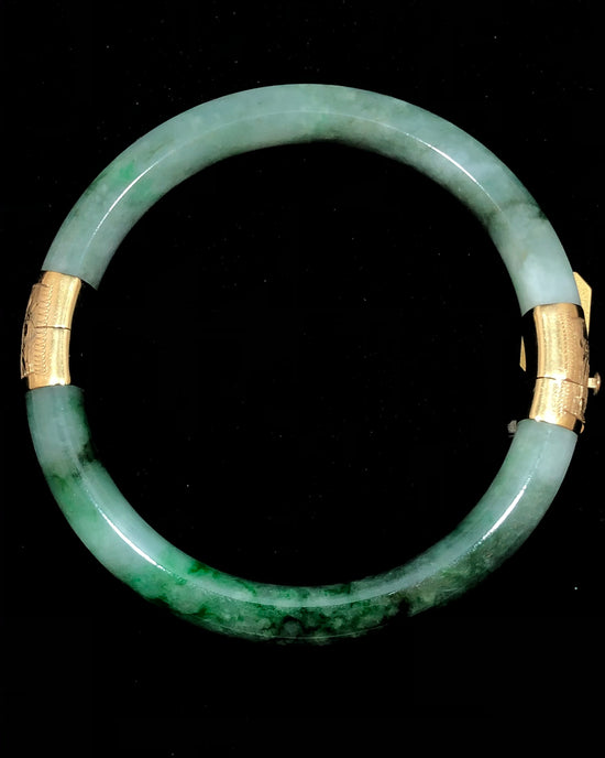 Green Jade Bangle