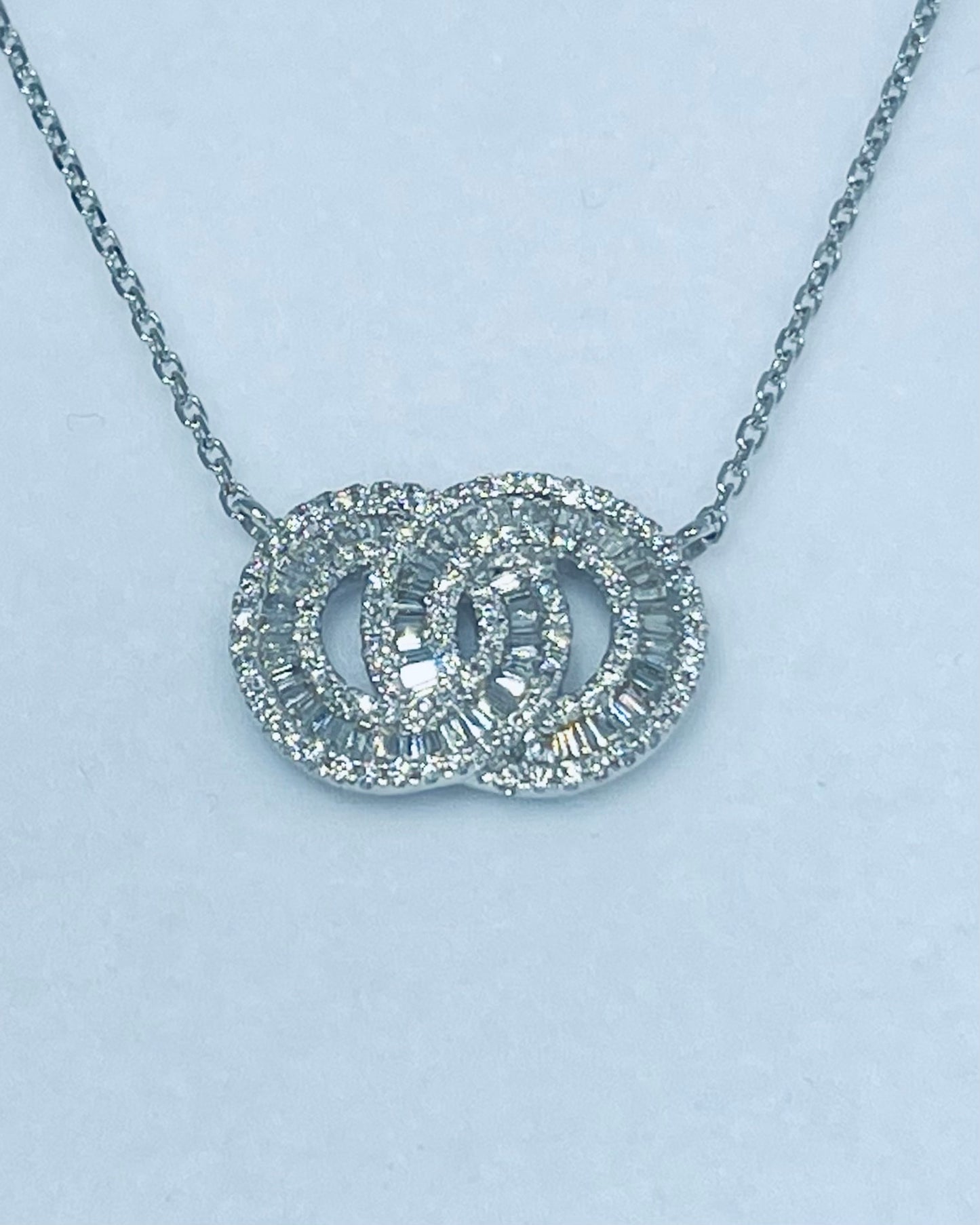 Diamond Circles Necklace