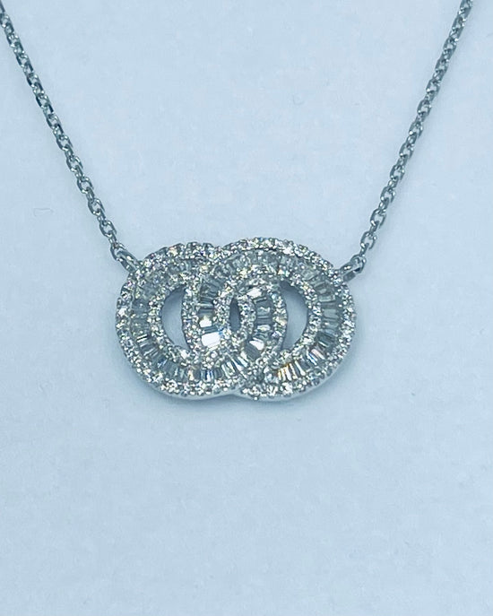 Diamond Circles Necklace