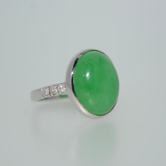 Green Jade Ring