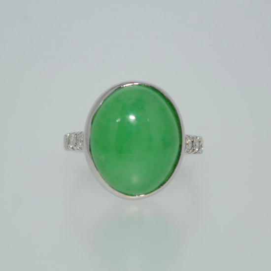 Green Jade Ring