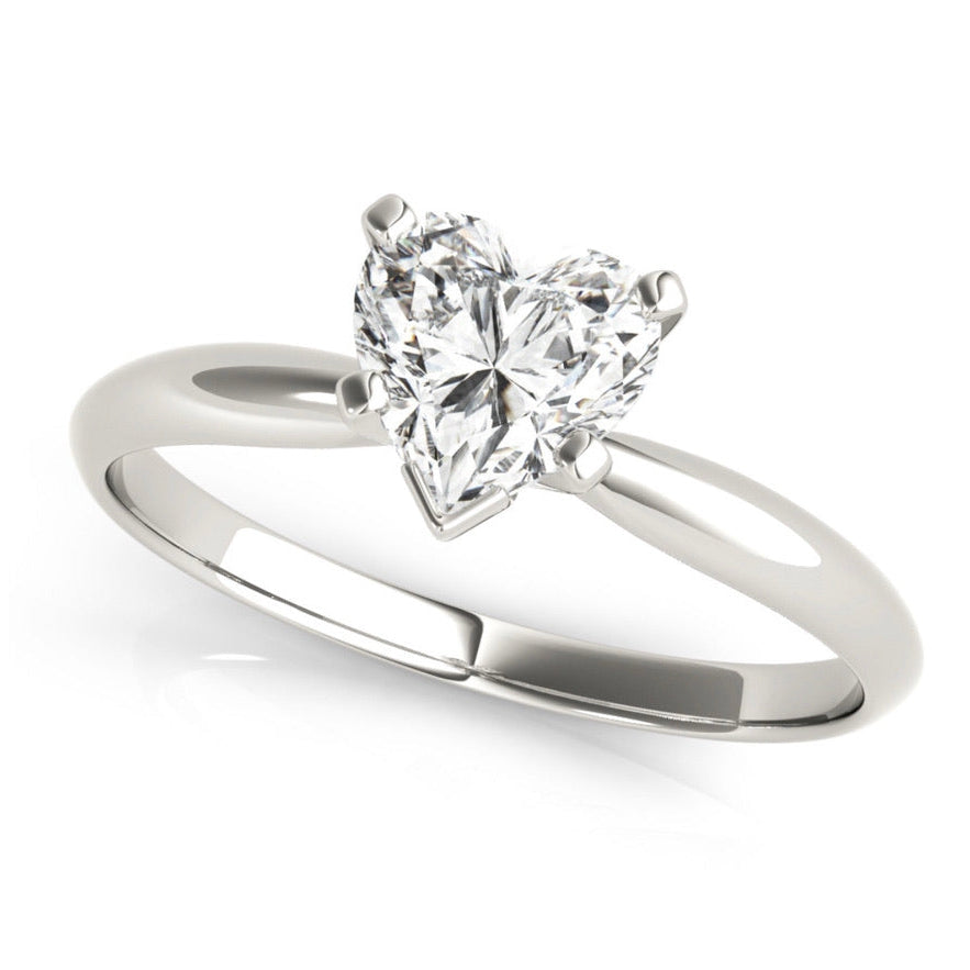 Heart Shape Diamond Engagement Ring