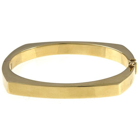 14K Yellow Gold Polished Bangle