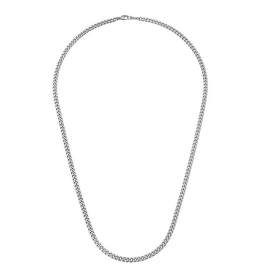 Solid Platinum Cable Chain