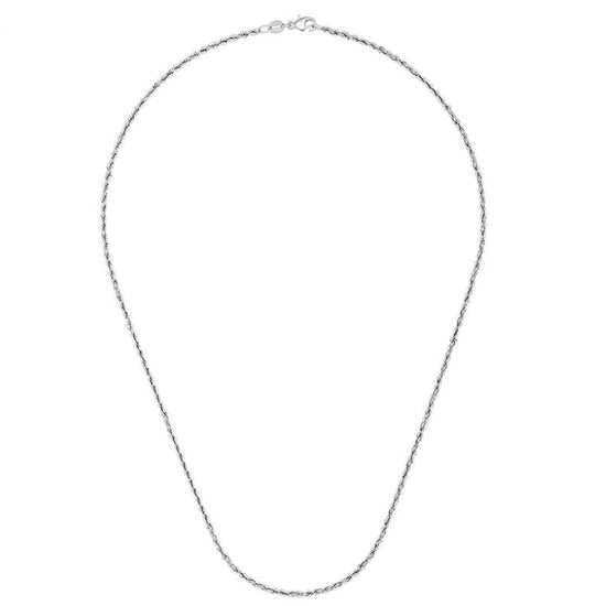 Platinum Rope Chain