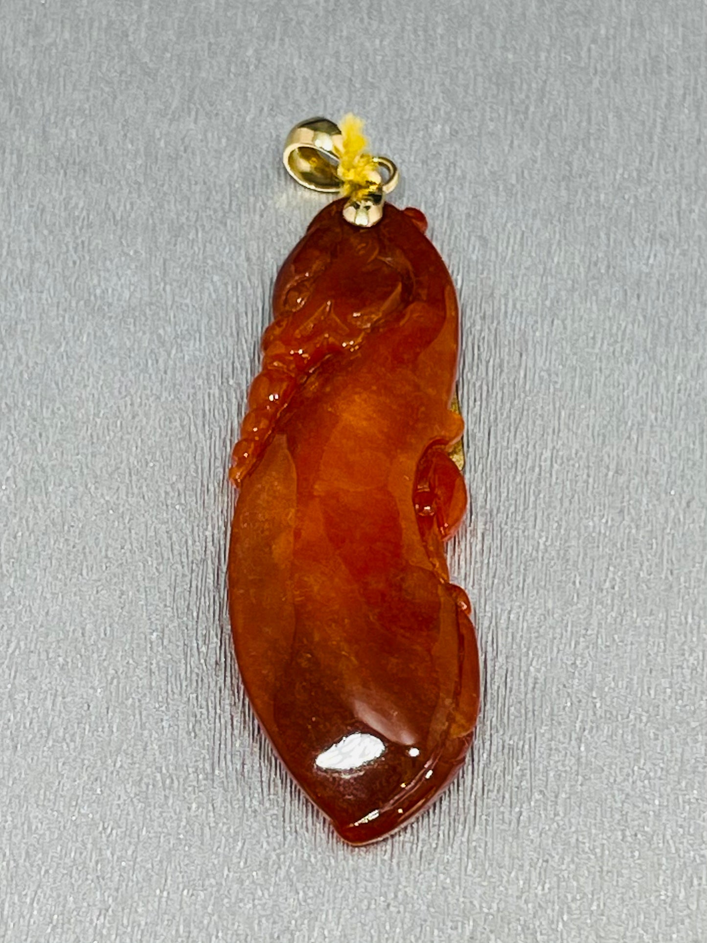 Red Jade Pendant