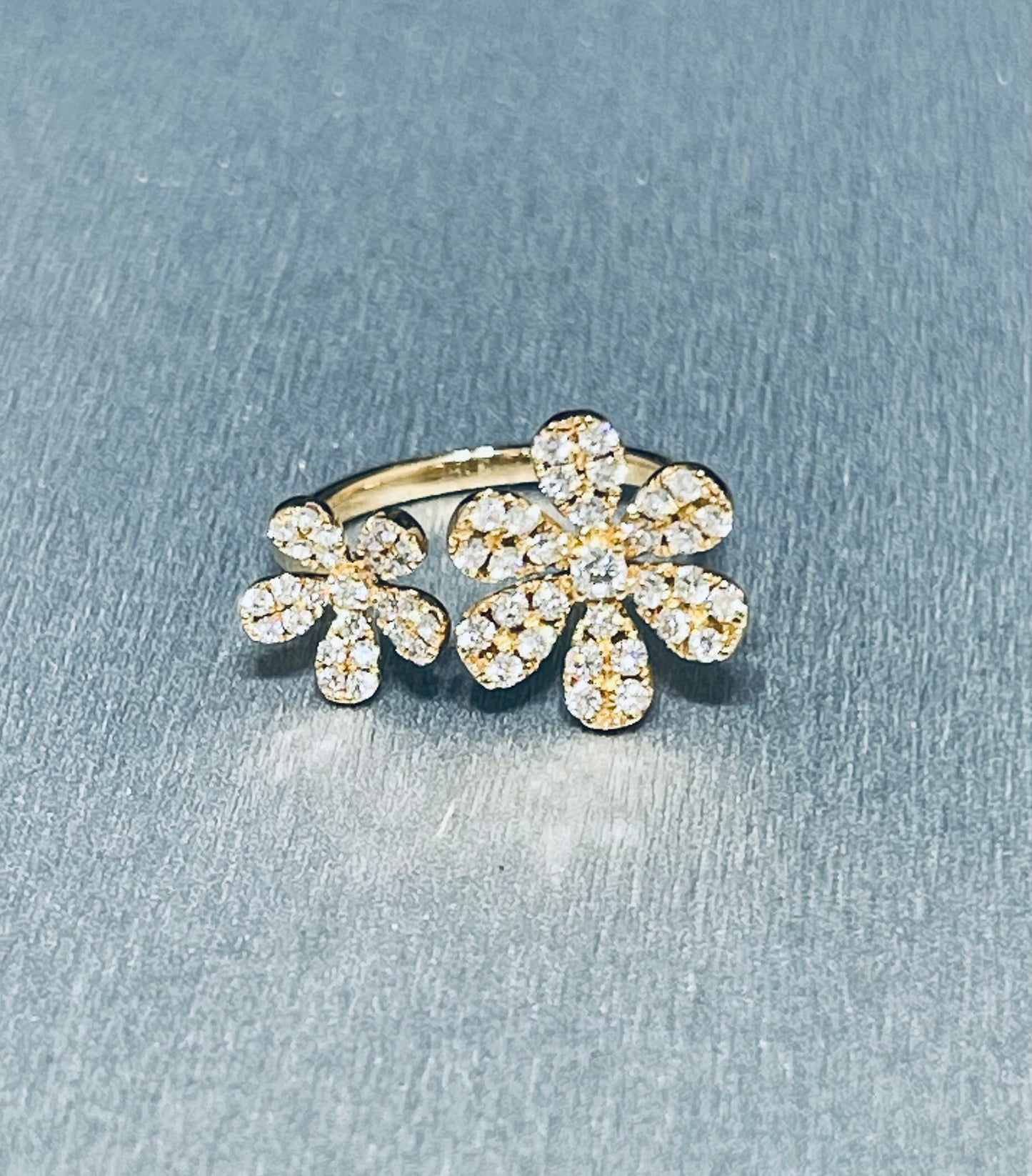 Flower Diamond Ring