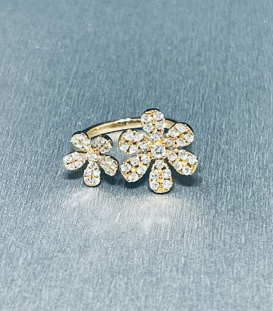 Flower Diamond Ring