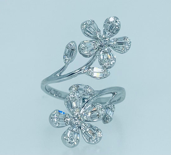 Flower Diamond Ring