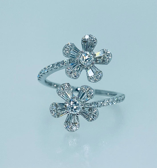 Flower Diamond Ring