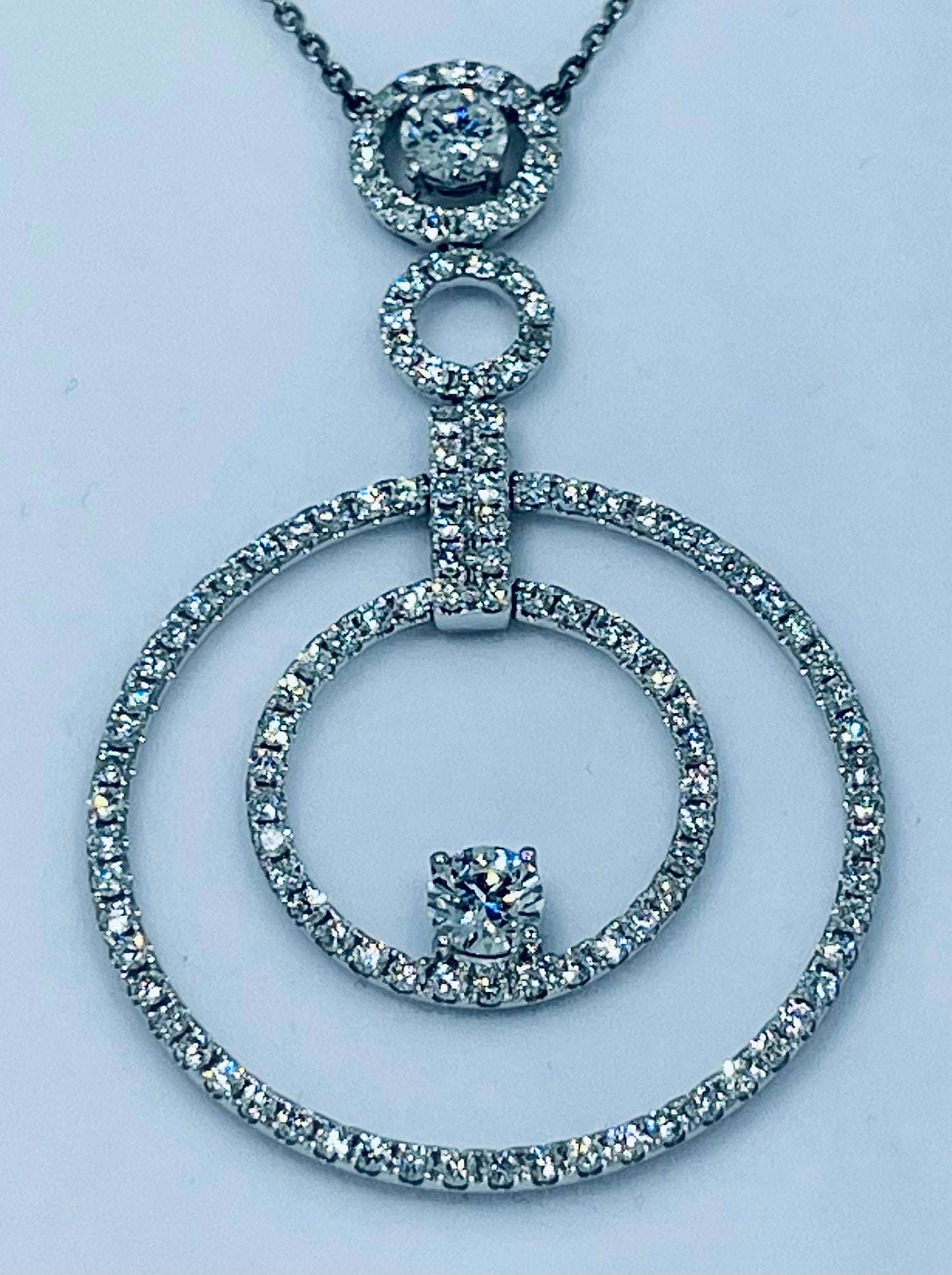 Diamond Circles Necklace