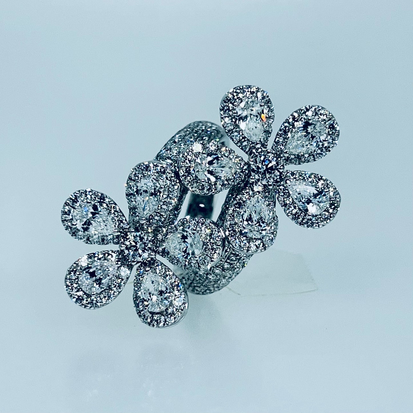 Flower Diamond Ring